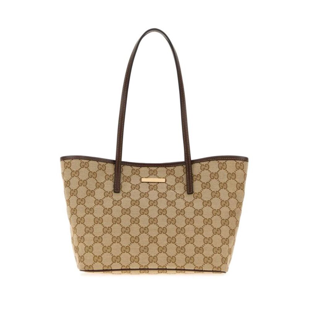Gucci Women Gg Fabric Shopping Bag